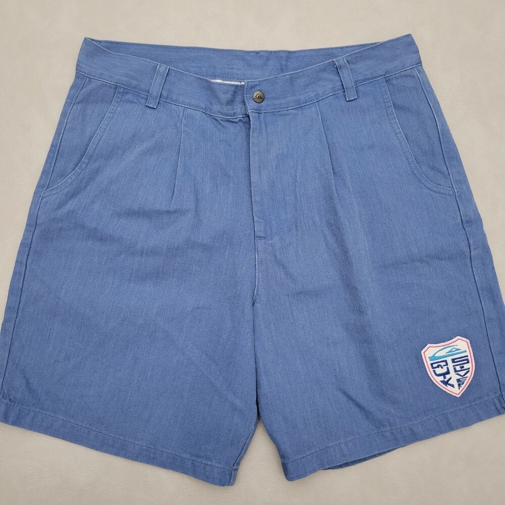 Quiksilver Stranger Things Shorts Mens 34 Denim Surf Skate
